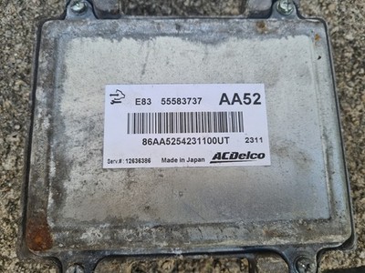 AA52 55583737 Vauxhall Engine Ecu OPEL ACDELCO E83 12636386