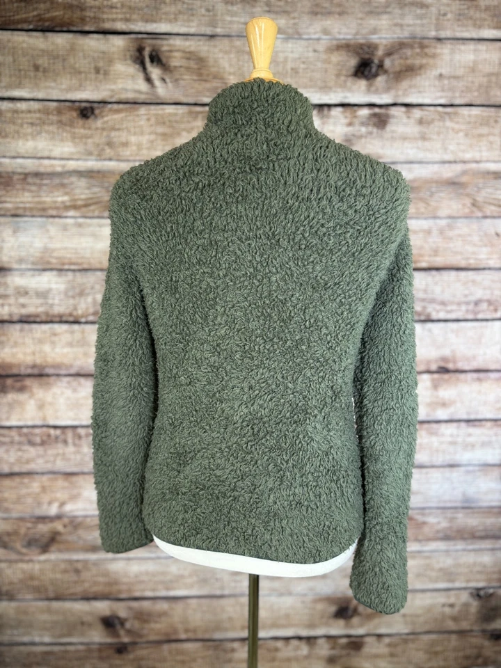 Sid Masburn Deep Pile Wool Pullover Sweater Jacket Size M - Image 4 of 4