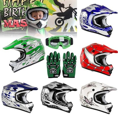 DOT Youth Kid Helmet Fit For Dirt Bike ATV Motocross Motorcycle