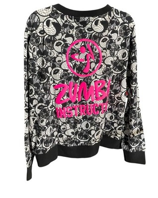 Zumba  Zmoji  Instructor Bomber Jacket Size XXLovely