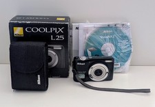 Nikon Coolpix L25 Schwarz mit OVP Digitalkame...