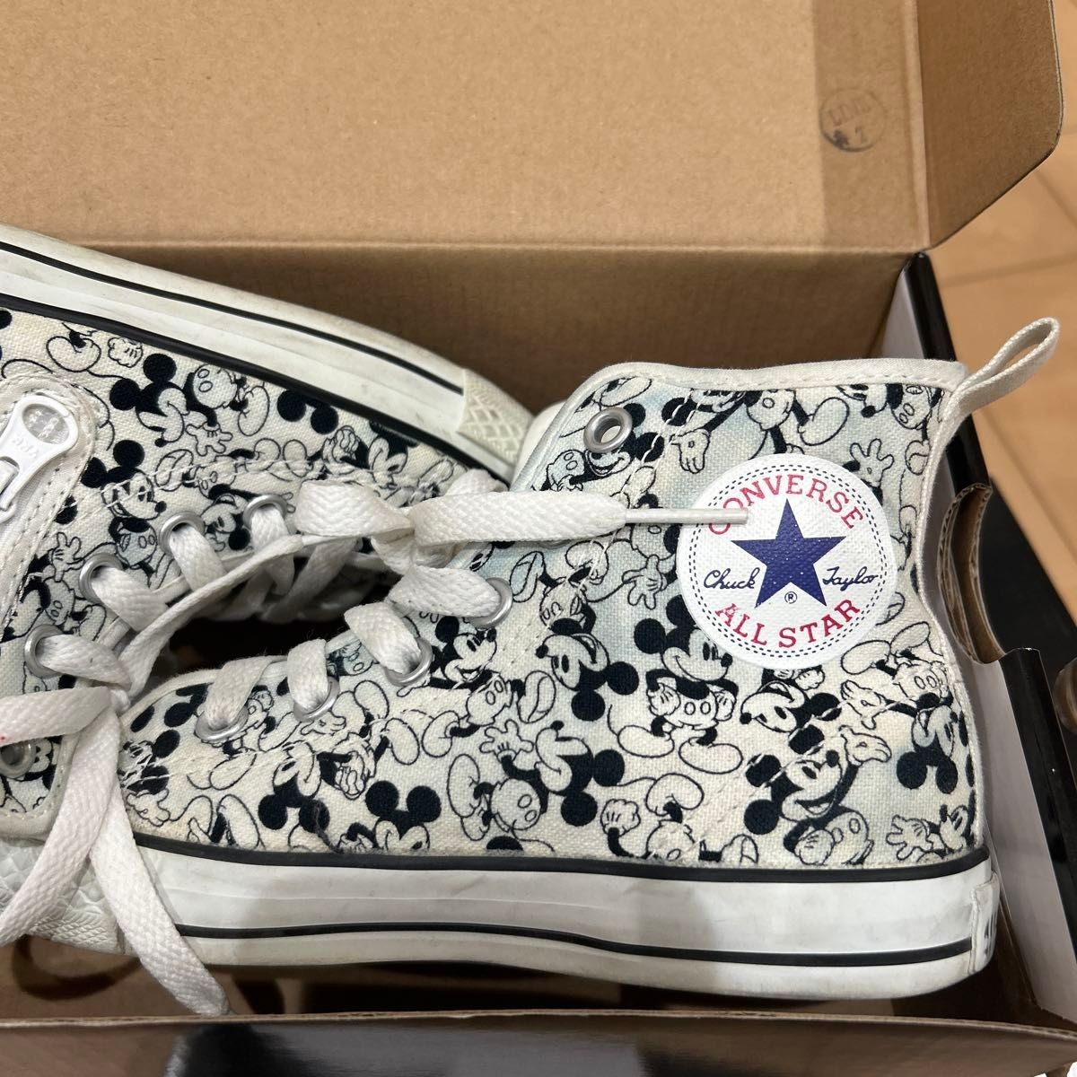 Converse All Star Disney Mickey Mouse High Top Shoes 19cm Used Japan Limited thumbnail 9