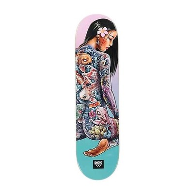 2023 DGK Koi Geisha Skateboard Deck 8.25'' Dirty Ghetto Kids Stevie Williams   