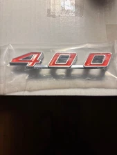  “400” fender emblem parts and accessories