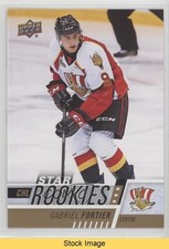 2017-18 Upper Deck CHL Star Rookies Gabriel Fortier #374 READ 9l4