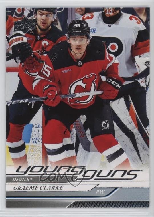 2024-25 Upper Deck Series 1 Young Guns Graeme Clarke #224 Rookie RC