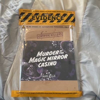 CRYPTIC KILLERS - Murder At The Magic Mirror Casino - Cold Case Files - SEALED!
