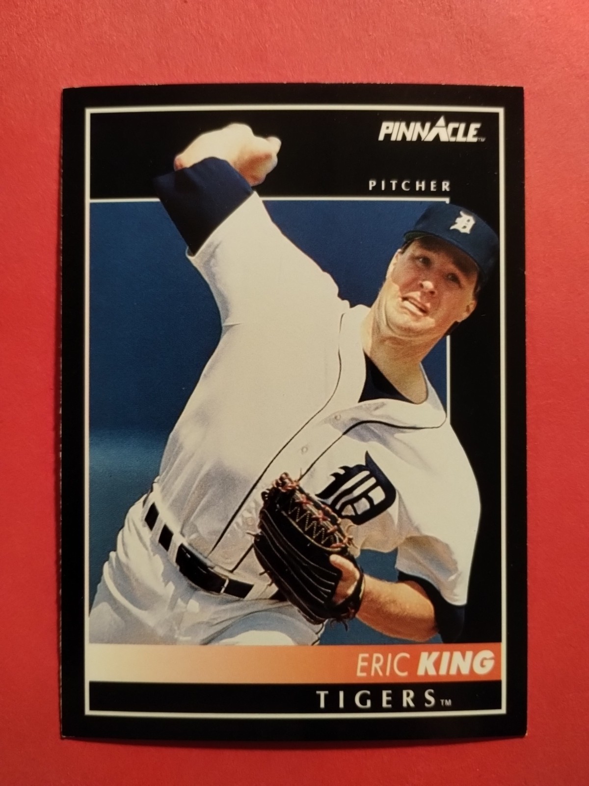 1992 Pinnacle - Eric King #503 Detroit Tigers 