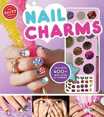 KLUTZ Nail Charms Toy - Paperback, by Klutz - Acceptable