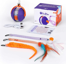 Interactive Cat Toy - Automatic Laser  Motion Toy for Indoor Cats, 4-In-1 with