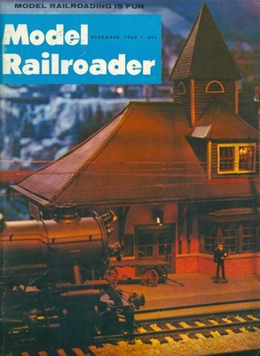 1969 Model Railroader Magazine: Dr. Gordon Fessler - 1/4 Scale - Attic Layout