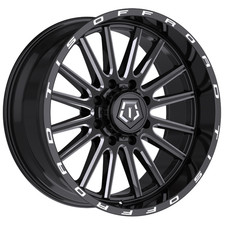 Tis 567bm 24x12 8x170 Offset -44 Gloss Black Wmilled Accents Quantity Of 1