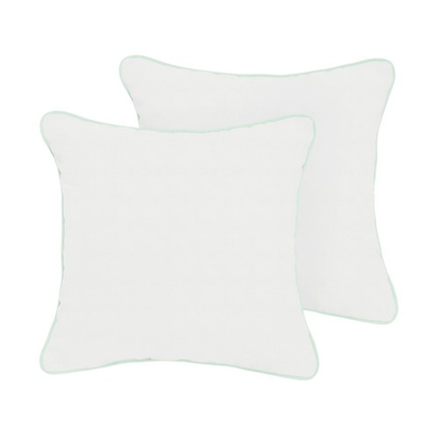 #ad Mozaic Company Sunbrella Indoor Outdoor Corded Pillows Canvas Natural And $85.90