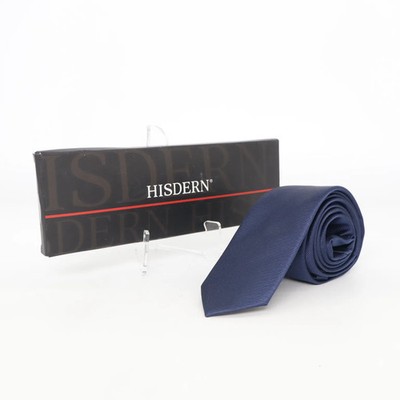 Hisdern, Krawatte, Herren, Blau #jNg