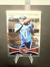 Kendall Wright 2012 Topps Chrome Rookie Card Titans. rookie card picture