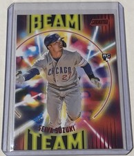2022 Stadium Club Seiya Suzuki “Beam Team” red foil rookie card Cubs!