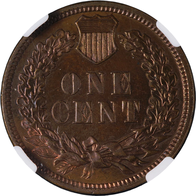 1884 Indian Cent Proof NGC PF65 BN Great Eye Appeal Strong Strike - Image 2 of 4