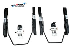 2x Crank Porsche 911 996 997 Seat Rail Suit Bride Recaro Sparco