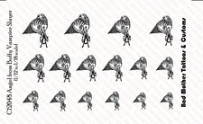 Buffy the Vapire Slayer Angel Tattoo Waterslide Decals for scale Action Figures