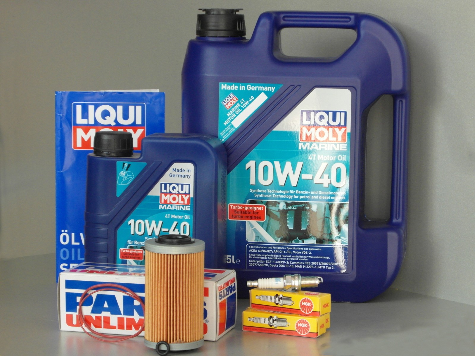 Maintenance Kit Sea Doo GTX From 2004 Oil Filter Spark Plugs Jet Ski Service