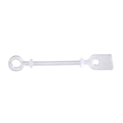 Comair Ersatzbänder Silikon 50er Btl.rund/kurz m.Distanzring 6,6cm