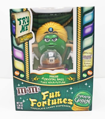 その他 M&M's Fun Fortunes Madame Green Limited Edition M&M Madame Green Fun Fortunes Chocolate Candy