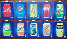 (10) DIXIE NARCO 501E & 276HVV SODA VENDING MACHINE 12oz CAN VEND LABEL