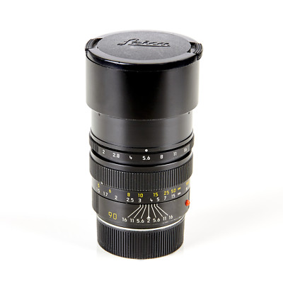 Leica Summicron-M 1:2 90mm Leitz E55 Objektiv #3595486  guter Zustand!