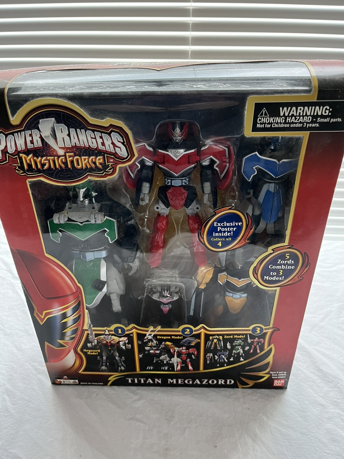 Bandai America Power Rangers Mystic Force Titan Megazord Action Figure – DE