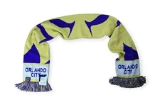 Orlando City SC MLS Lion Face Ruffneck Scarf NWT
