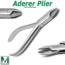 Orthodontic Aderer Plier Three Prong Dental Wire Bending Pliers Triple Beak Lab