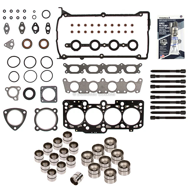 Juego de juntas de culata elevadores aptos para Volkswagen Golf Jetta 99-06 Audi A4 TT TURBO 1.8 Foto 4 de 4
