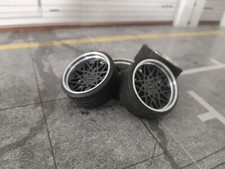 SD Felgen 19 Zoll "ALU" Rotiform BLQ Concave gunmetall 34mm 1:18 Modellauto Tuni