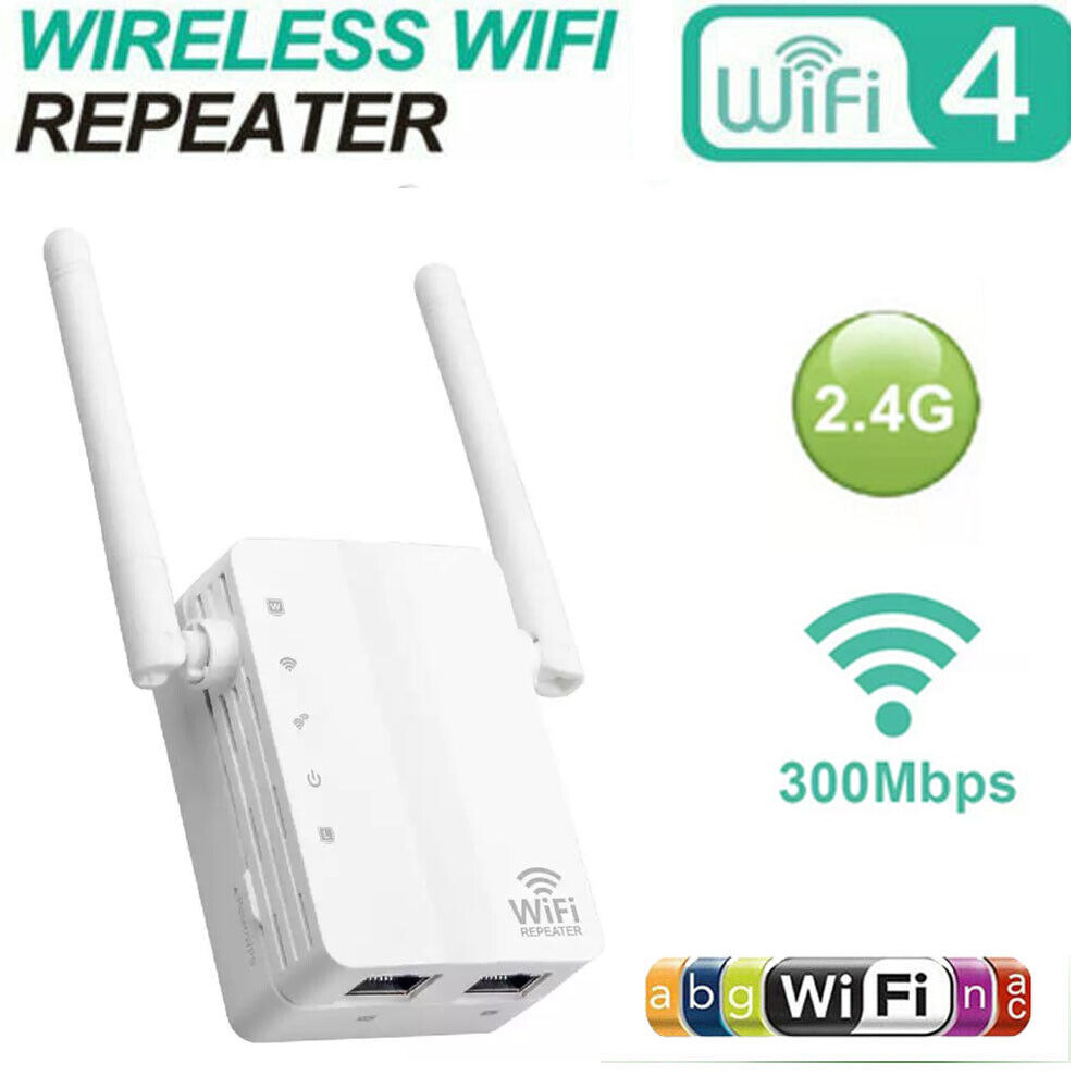 WiFi Range Extender Internet Booster Network Router Wireless Signal Repeater