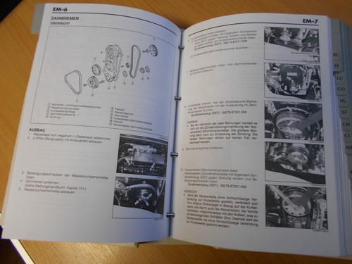 Original Werkstatthandbuch Reparaturanleitung Daihatsu MOVE L601 ab 1995 - Bild 4 von 7