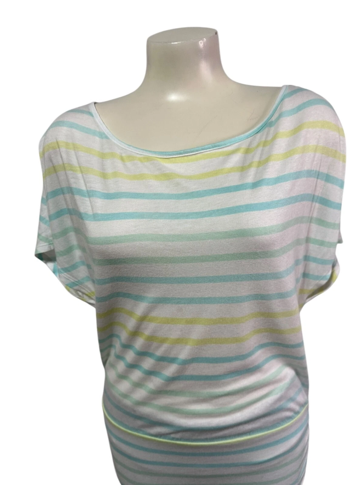 UNDERCOVER Abito donna Victoria’s Secret prendisole a righe bodycon taglia S spiaggia