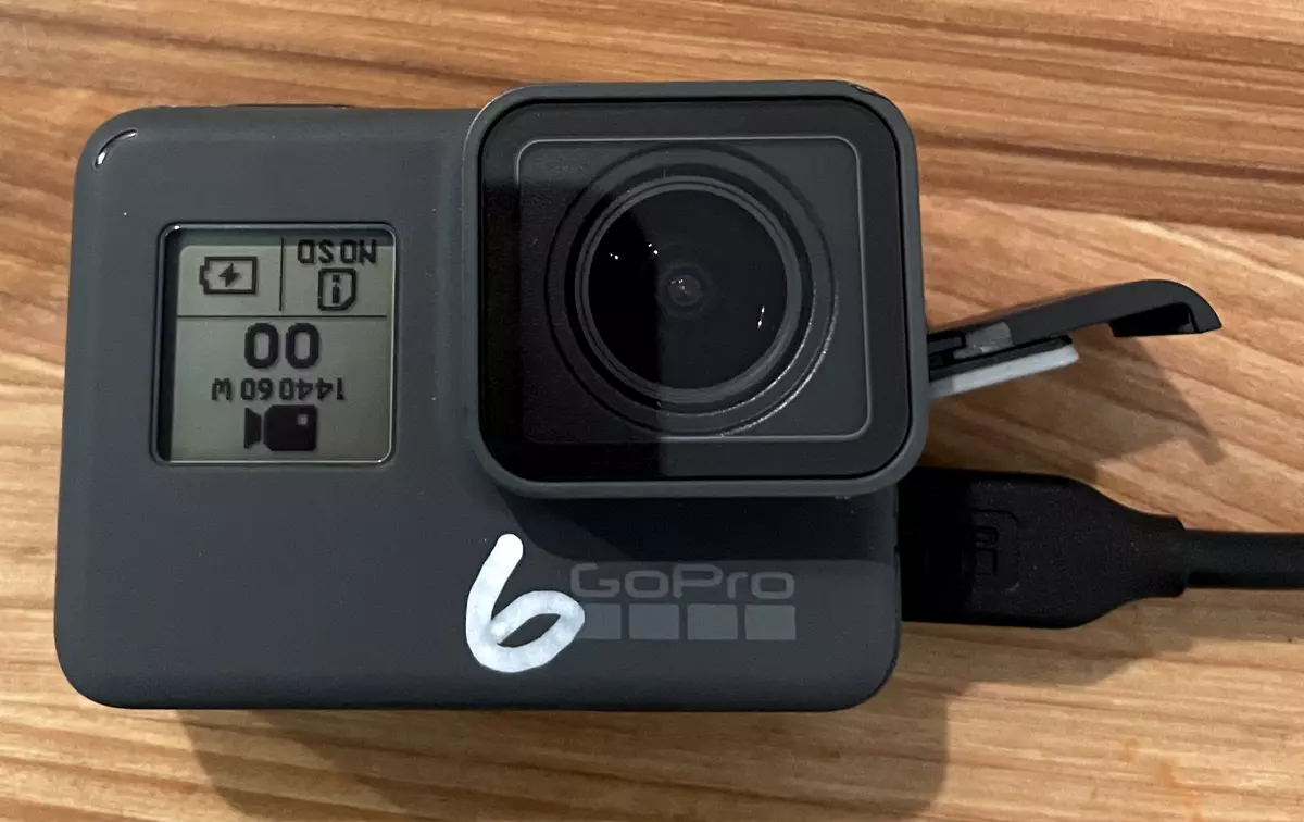 GoPro Cámara de acción negra HERO6