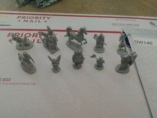 DW146 lot WICKED DUALS 54mm toy soldiers fantasy creatures centaur dragon elf
