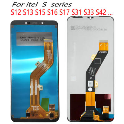 E Touch Screen LCD Display Assembly For ITEL S12 S13 S15 S16