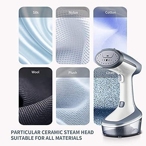 YIKA Steamer for Clothes, Portable Steam Iron with Ceramic Panel, 1200W