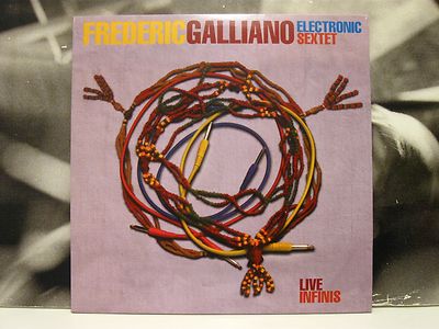 FREDERIC GALLIANO ELECTRONIC SEXTETT LIVE INFINIS 2 LP NM/M - FRANKREICH 1. DRUCK