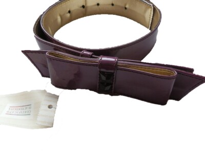 New womans lady woman giorgio purple emporio Armani Exchange AX suit dress belt