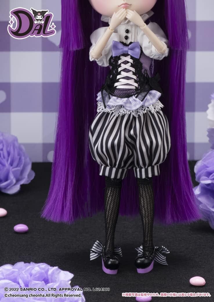Groove Fashion Doll Figure DAL Kuromi x DAL Collaboration D