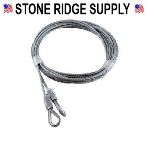 Fehr Garage Door Cables Extension Lift 8FT Door 1/8 x 156" 7x7 GAC 36102-156 - Picture 1 of 1