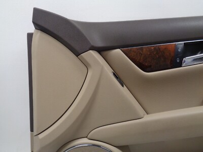 2008-2014 Mercedes C300 W204 Front Right Interior Door Panel Beige