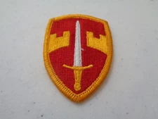 US Army  Sword Patch Red + Gold Color Military United States USA Unsure HELP