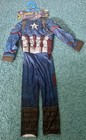 Marvel Avengers Captain America Infinity War Kids Costume Sz Medium 7-8 w/ mask — photo 3