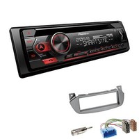 Pioneer Autoradio CD Bluetooth Spotify USB FüR Nissan Pixo 2006-2013 Silber