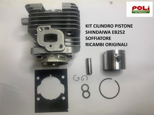 SHINDAIWA ECHO SOFFIATORE EB252 PB-2520 KIT CILINDRO PISTONE ORIGINALE RICAMBIO - Foto 3 di 4