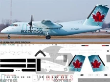 V1 Decals DeHavilland Dash 8-100 Air Canada Express for 1/72 Hobbycraft Kit